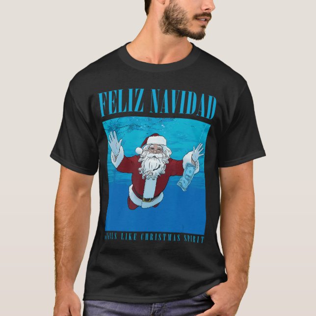 glad jul stinker som julanda vän t shirt (Framsida)