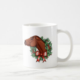 Glad jul, sto! Rolig hästmugg Kaffemugg