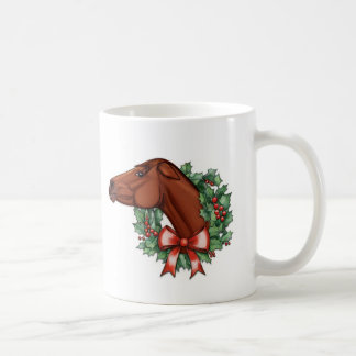 Glad jul, sto! Rolig hästmugg Kaffemugg
