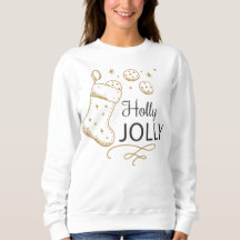 Glad jul-sweatshirt