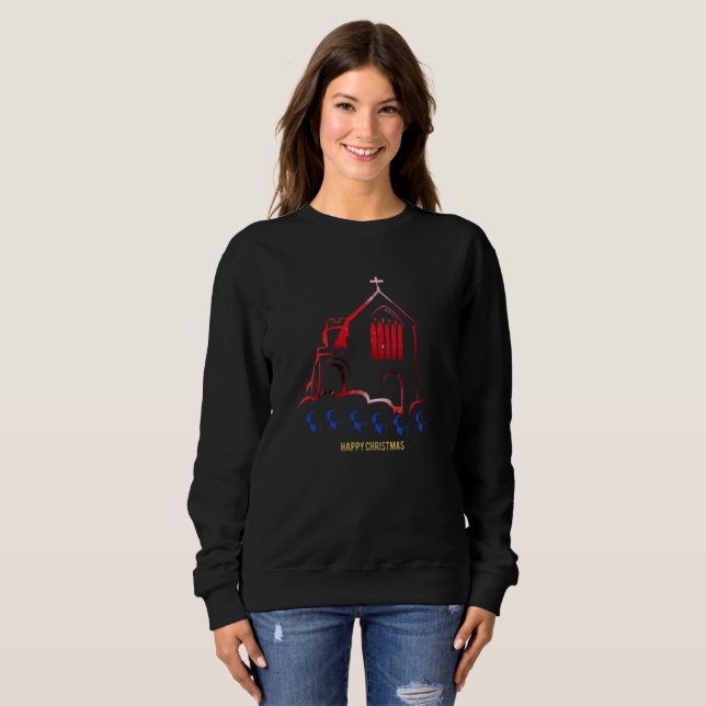 Glad jul t shirt (Hel framsida)