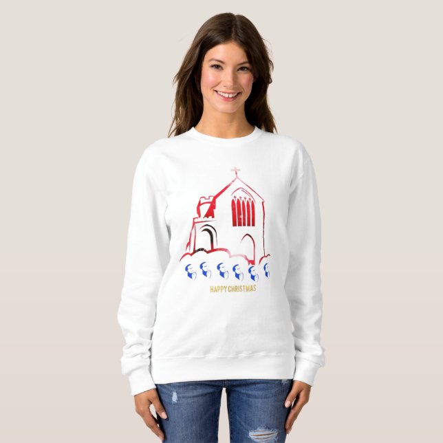 Glad jul t shirt (Hel framsida)