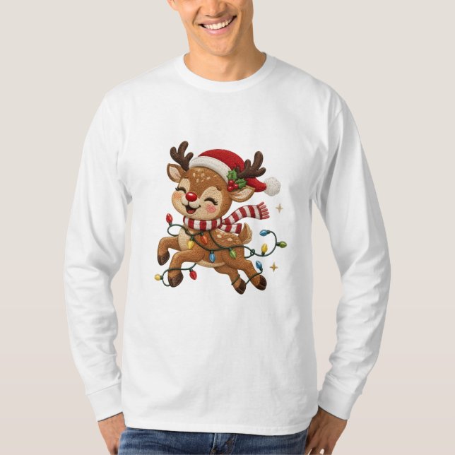 Glad Jul T-Shirt (Framsida)