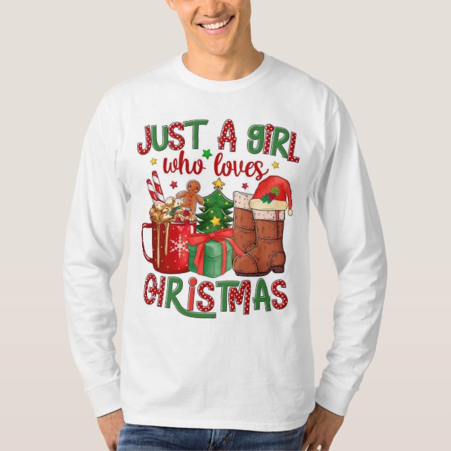 Glad Jul T-Shirt (Framsida)