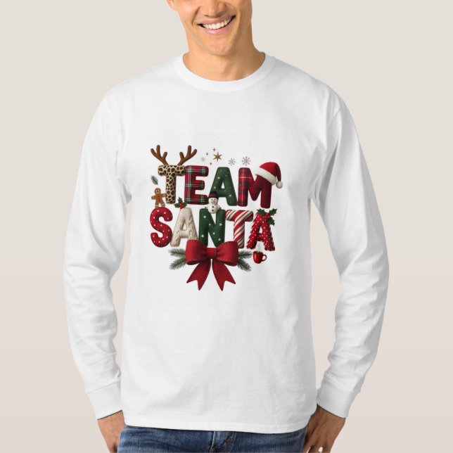 Glad Jul T-Shirt (Framsida)