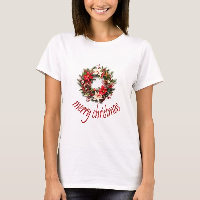 Glad jul T-shirt (Framsida)