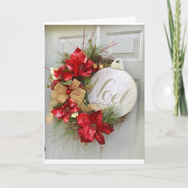 GLAD JUL TILL "FAMILJ OCH VÄNNER" HELGKORT (Framsida)