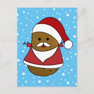 Glad Jul Tomatispotatis Vykort