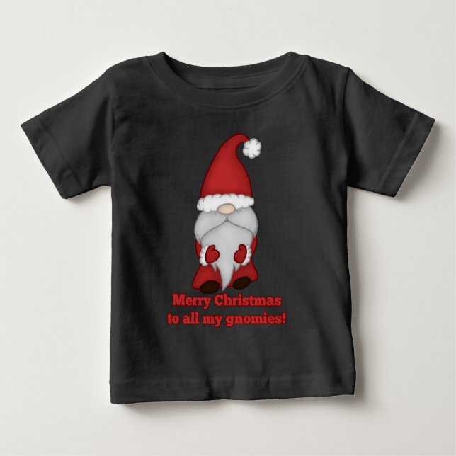 Glad jul Tomtar Pun T-Shirts (Framsida)