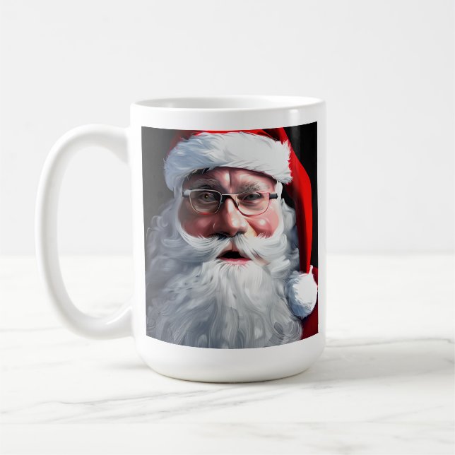 Glad jul Tomte jul Kaffemugg (Vänster)