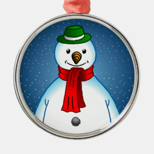 Glad Jul Tomte Julgransprydnad Metall