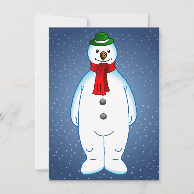 Glad Jul Tomte Julkort (Framsida)