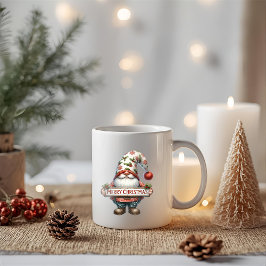 Glad jul Tomte Kaffemugg