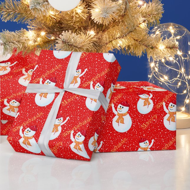 Glad Jul Tomte Presentpapper (Helgdagar)