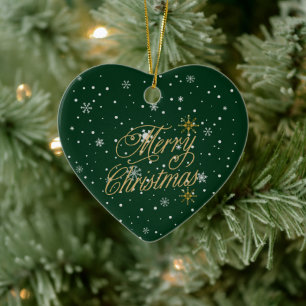 Glad jul Trendig semester Julgransprydnad Keramik