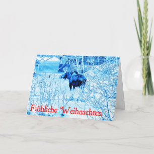 Glad Jul - Urban Moose Helgkort