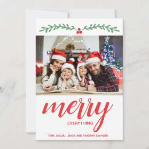 Glad jul Xmas jul fotohälsning Kort