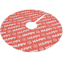 GLAD Julgran duk Julgransmatta Borstad Polyester