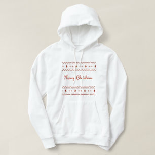 Glad julgran hoodie