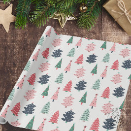 Glad julgran presentpapper