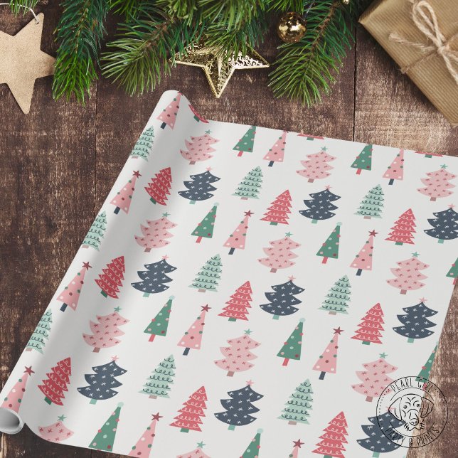 Glad julgran presentpapper (Skapare uppladdad)