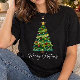 Glad julgran t shirt