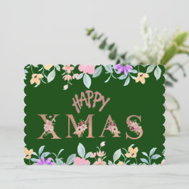 Glad julhelg  julkort