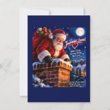 Glad julkort