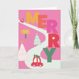 Glad julkort helgkort