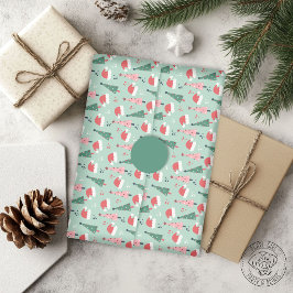 Glad julmint presentpapper