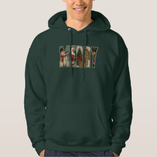 GLAD – Jultecken Brev Konst Hoodie