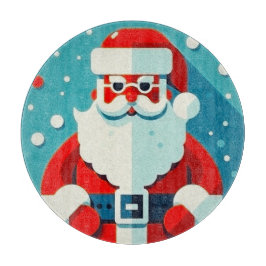 glad Jultomten ansikte