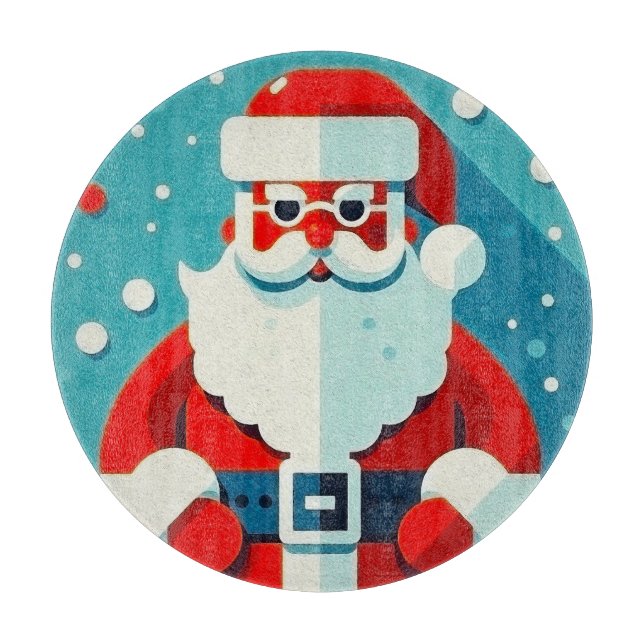 glad Jultomten ansikte (Framsidan)