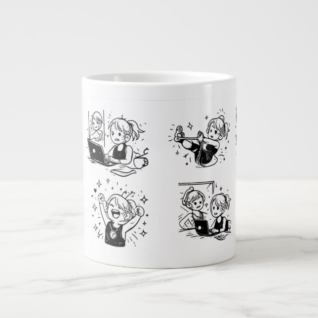 glad jumbo mugg (Framsidan)