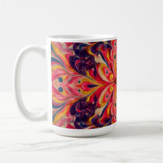 Glad Kalejdoskop Färg kaffemugg