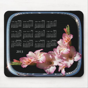 Glad kalender inramad ~-mousepad musmatta