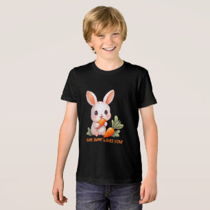Glad Kanin med Morot T Shirt