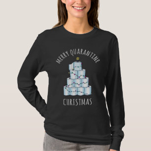 Glad karantän julgran toalettpapper t shirt