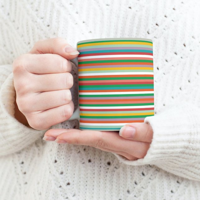 GLAD KÄRLEK GLÄDJE | FÄRGGLIG JUL KAFFEMUGG (Skapare uppladdad)