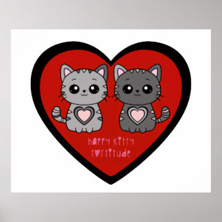 GLAD KATT 1 POSTER