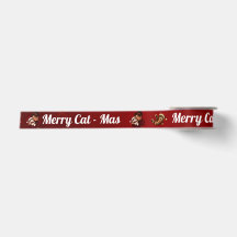 Glad katt -Mas Crimson julkattsälskare