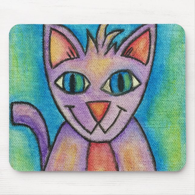 Glad katt musmattor (Framsidan)