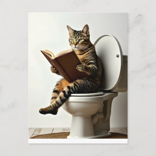 Glad katt: Sött kattunge-design för kattälskare Vykort