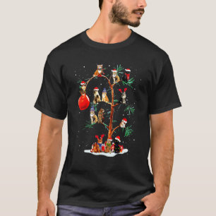 Glad kattjul Julgran Katt 1 T Shirt