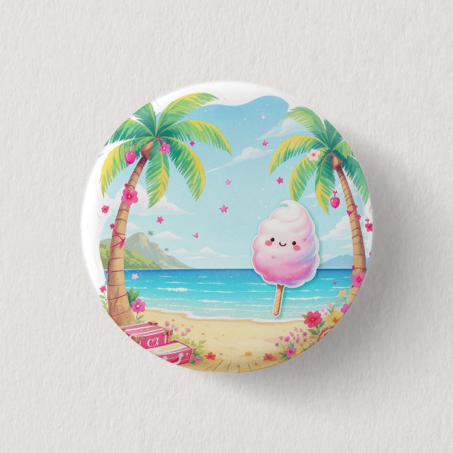 GLAD KAWAII HAWAIISKNAPP KNAPP (Framsida)