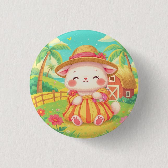 GLAD KAWAII HAWAIISKNAPP KNAPP (Framsida)
