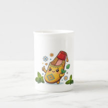 Glad Kawaii Marockansk Balgha - Traditionell Gul