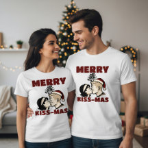 Glad Kiss-Mas Jul T-shirt