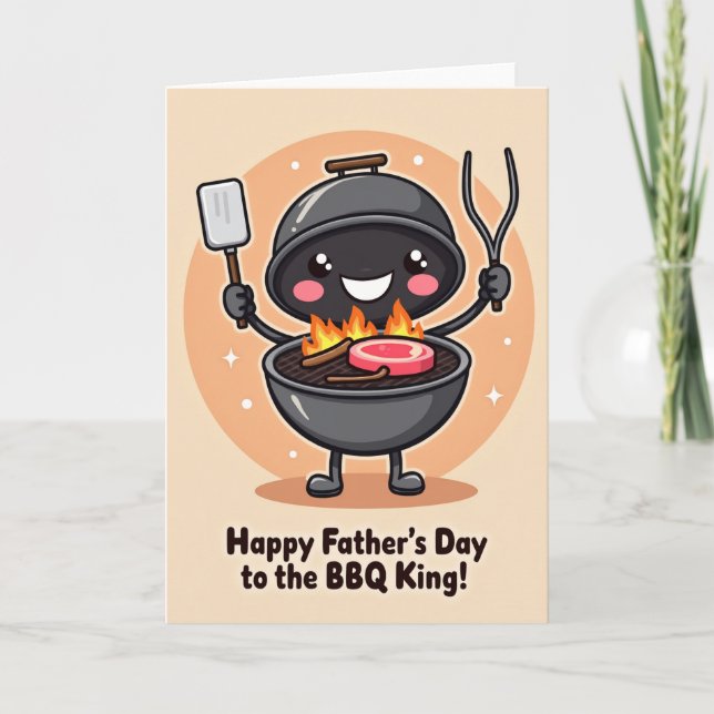 Glad kokning pappa kort (Framsida)