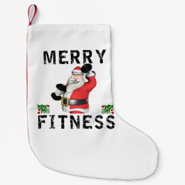 Glad konditionWeightliftingSanta strumpa